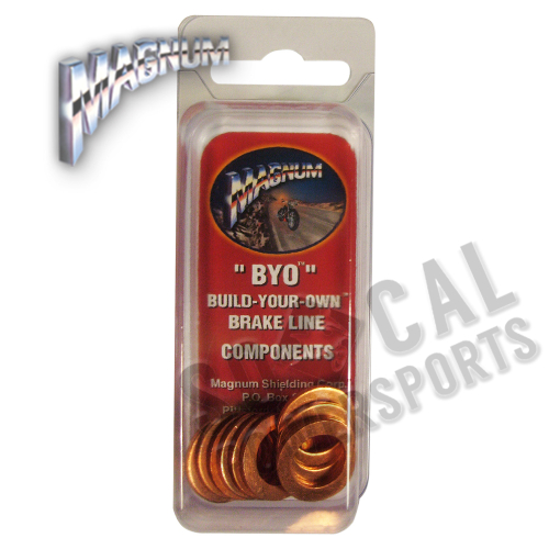 Magnum - Magnum Build Your Own Brake Line Copper Crush Washers - 7/16in. - 392911