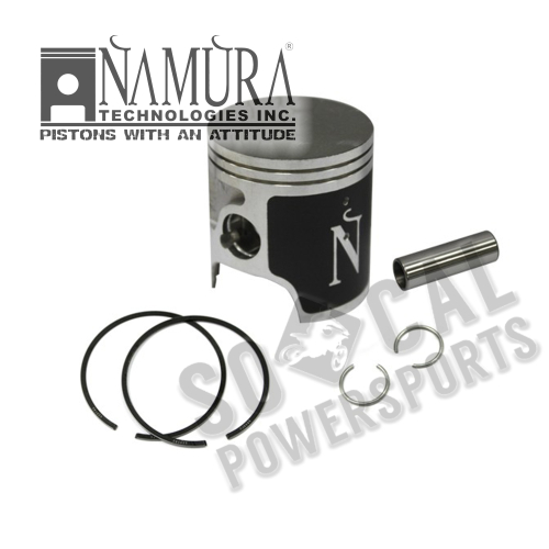 Namura Technologies - Namura Technologies Piston Kit - Standard Bore 48.45mm, 9.2:1 Compression - NX-20085