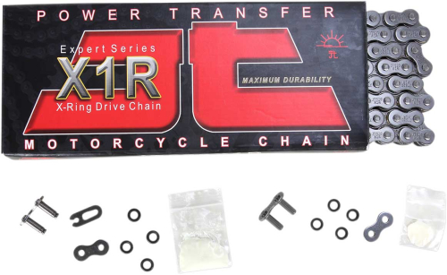 JT Drive Chain - JT Drive Chain 520 X1R Super Heavy Duty Expert Series X-Ring Sealed Drive Chain - 124 Links - JTC520X1R124DL