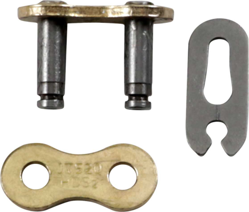 JT Drive Chain - JT Drive Chain Clip Connecting Link for 520 HDS Race Series Ultimate Competition Chain - Gold - JTC520HDSGBSL