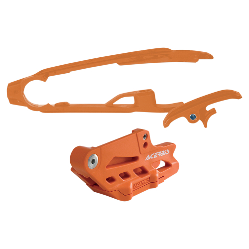 Acerbis - Acerbis Chain Guide and Slider Kit - Orange - 2314050036