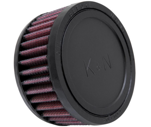 K&N Engineering - K&N Engineering Universal Round Straight Air Filter - Rubber End Cap - RU-0260