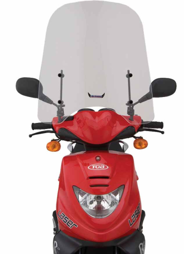 Slipstreamer - Slipstreamer Scoot 50 Windshield - 23 1/2in. H x 23 1/2in. W - S-SCOOT50