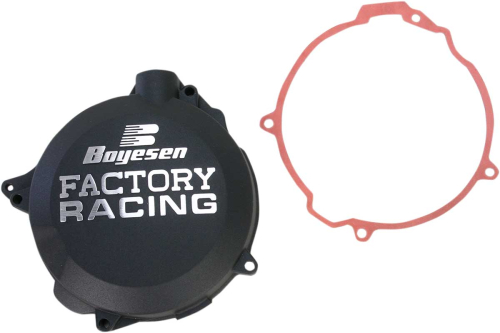 Boyesen - Boyesen Factory Clutch Cover - Black - CC-41B
