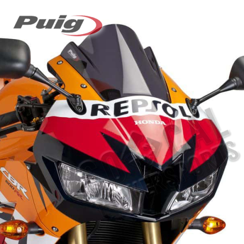 PUIG - PUIG Z-Racing Windscreen - Dark Smoke - 6478F