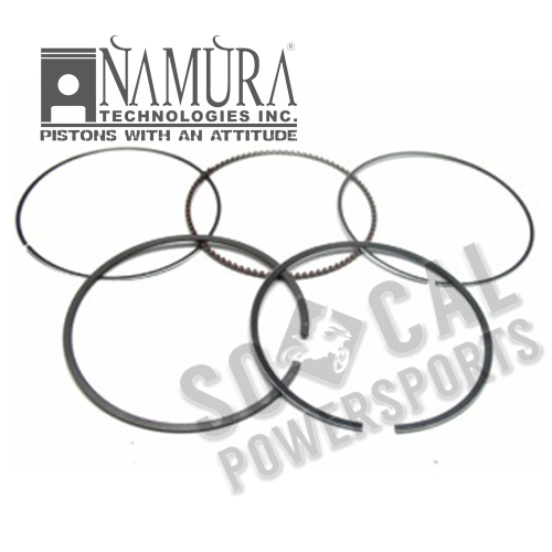 Namura Technologies - Namura Technologies Piston Ring Set - 89.96mm - NA-10000R