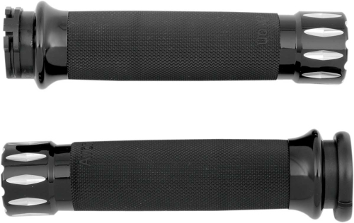 Avon Grips - Avon Grips Rival Custom Grips - Black - CC-86-ANO-RIV