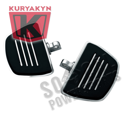 Kuryakyn - Kuryakyn Premium Mini Boards with Male Adapter - Chrome - 4392