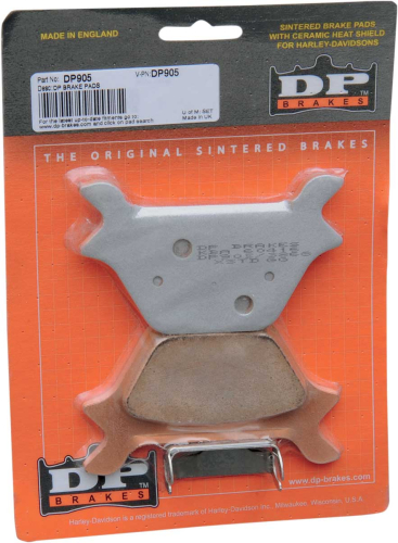 DP Brakes - DP Brakes Standard Sintered Metal Brake Pads - DP905