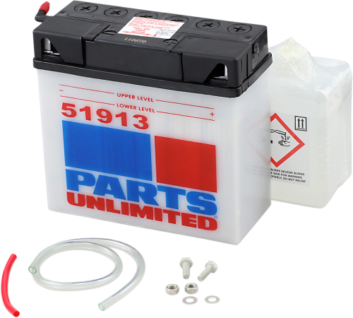 Parts Unlimited - Parts Unlimited 12V Heavy Duty Battery Kit - 12C16A-3A-FP
