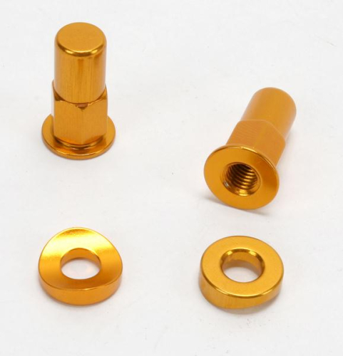 No Toil - No Toil Rim Lock Tower Nut/Spacer Kit - Gold - NTRK-002