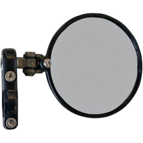 CRG - CRG Hindsight LS (Lane Splitter) Right Side Bar End Mirror - Black - HSLS-200-R