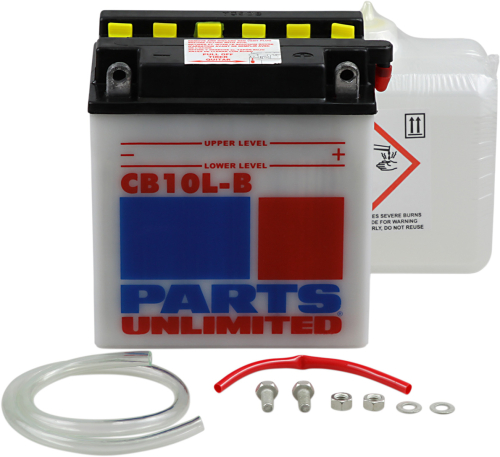 Parts Unlimited - Parts Unlimited 12V Heavy Duty Battery Kit - CB10L-B-FP