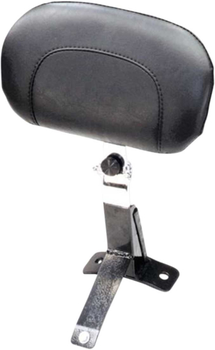 Mustang - Mustang Driver Backrest Kit - Smooth - Black Studs - 79611