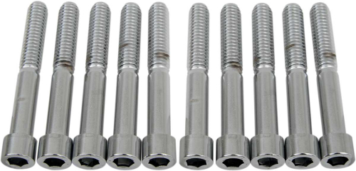 Drag Specialties - Drag Specialties Coarse-Thread Socket-Head Bolts - 5/16in.-18 x 2 1/4in. - MPB222S