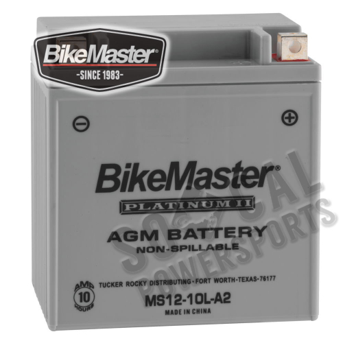 BikeMaster - BikeMaster AGM Platinum II Battery - 780700