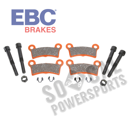 EBC - EBC Semi-Sintered V Brake Pads - FA605/4V