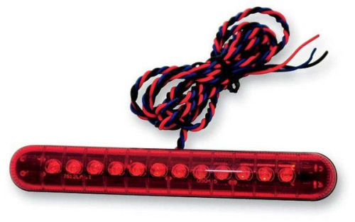 Custom Dynamics - Custom Dynamics Knight Riderz Light Bars - Non-Sequential Light Bar w/ Non-Flashing Brake Alert - Red - LB01