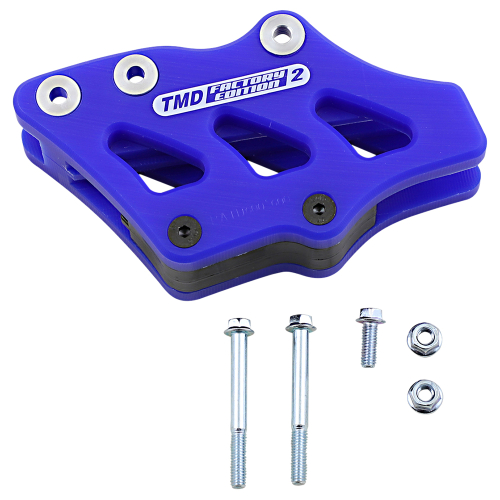 T.M. Designworks - T.M. Designworks Factory Edition 2 Rear Chain Guide - Blue - RCG-YZ3-BU
