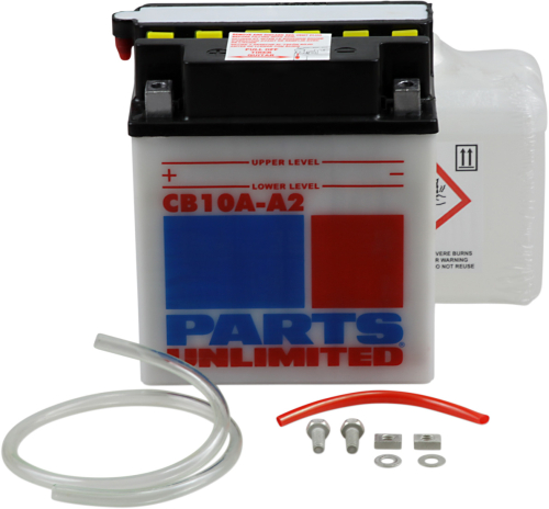 Parts Unlimited - Parts Unlimited 12V Heavy Duty Battery Kit - CB10A-A2-FP