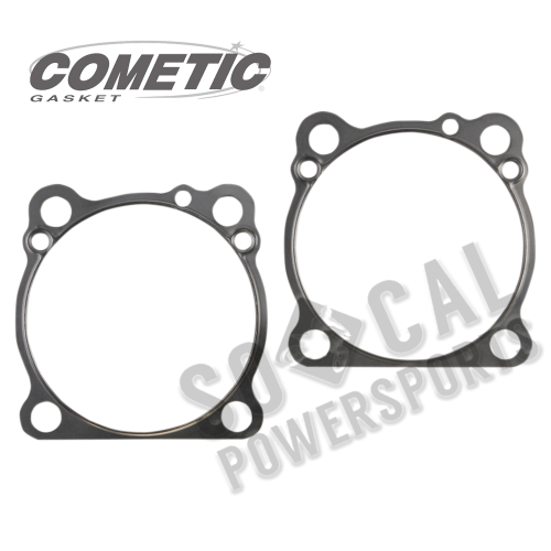 Cometic Gasket - Cometic Gasket Base Gasket - 3 5/8in Bore - .020in - C9555