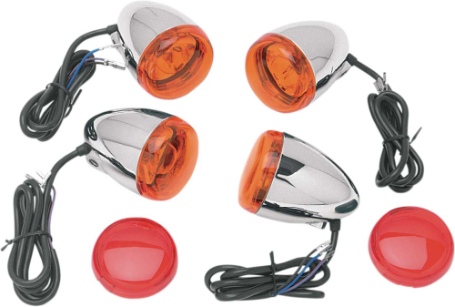 Chris Products - Chris Products Duece Style Turn Signal Kit - Chrome - 8503