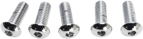 Drag Specialties - Drag Specialties Button-Head Bolts - 5/16in.-18 x 1/2in. - MPB415
