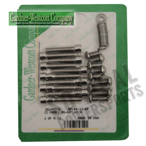 Gardner-Westcott - Gardner-Westcott Primary Stainless Steel Socket-Head Bolt Kit - SP-10-17-08