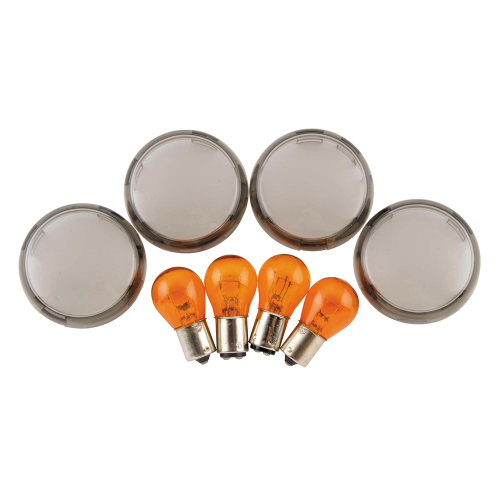Bikers Choice - Bikers Choice Turn Signal Lens Kit - Smoked - 482543