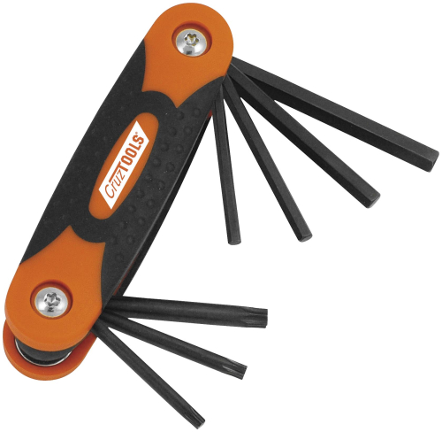 Cruztools - Cruztools Folding Hex/Torx Key Set - FHT1