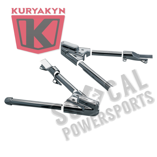 Kuryakyn - Kuryakyn Swingarm Cover Set with Unlighted Phantom Covers - 8256