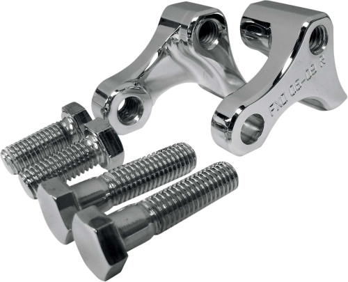 LA Choppers - LA Choppers Rear Lowering Kit - Chrome - LA-7590-02