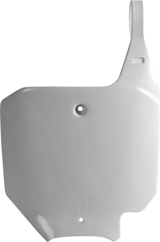 Polisport - Polisport Front Number Plate - White - 8662200001