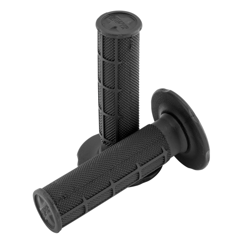 ProTaper - ProTaper Synergy Half Waffle MX Grips - Soft - Black - VLG-576 SOFT BLACK