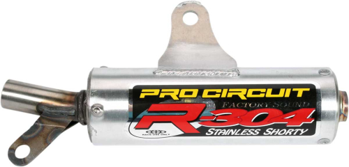 Pro Circuit - Pro Circuit R-304 Shorty Silencer - SS89080-R