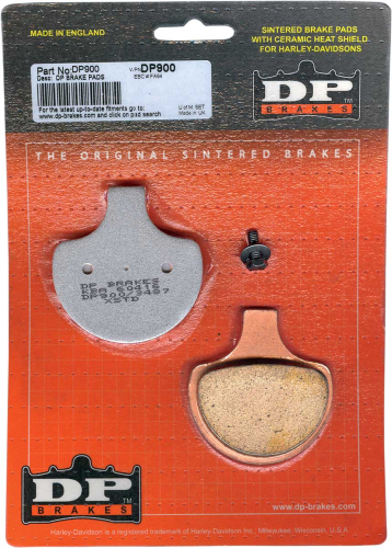 DP Brakes - DP Brakes Standard Sintered Metal Brake Pads - DP900