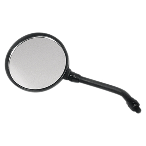 Emgo - Emgo Universal Round Mirror - 5in. Short Stem - 10mm Thread - Either - 20-29605