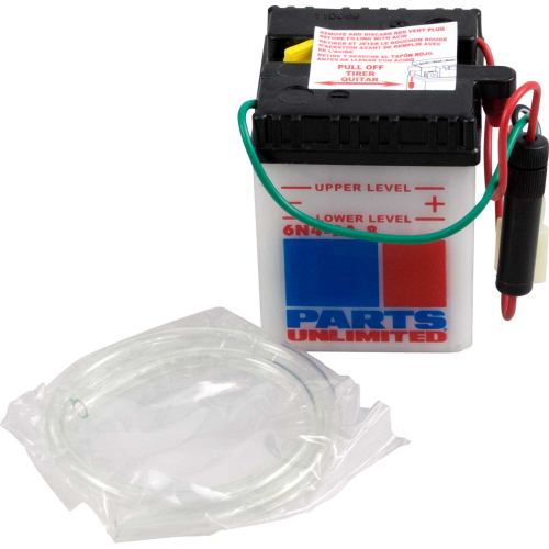 Parts Unlimited - Parts Unlimited 6V Conventional Battery - 6N42A8