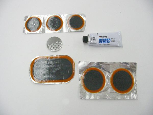 Stop & Go International - Stop & Go International Tire Patches (6 pack) and Rubber Cement - 3003