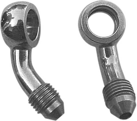 Goodridge - Goodridge Stainless Steel 45deg. Banjo Fitting - 3/8in./10mm - PB594-03C
