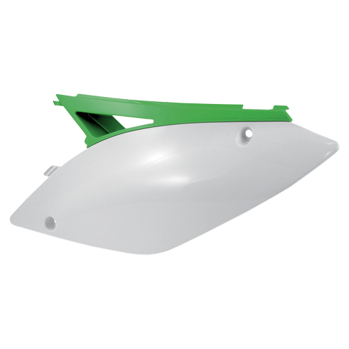 Acerbis - Acerbis Side Panels - White/Green OEM - 2141731050