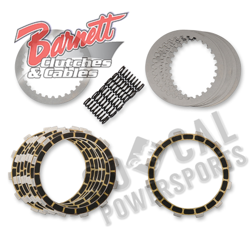Barnett - Barnett Complete Dirt Digger Clutch Kit - Carbon Fiber - 303-70-20060