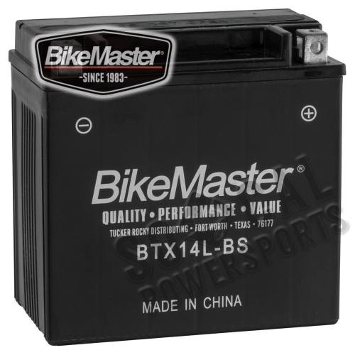 BikeMaster - BikeMaster Maintenance Free Battery - 781329