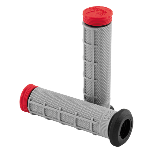 ProTaper - ProTaper Tri-Density Half Waffle Grips - Red - ATV - 024866