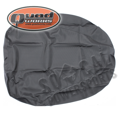 Quad Works - Quad Works Seat Cover - Gripper - Black - 31-74006-01