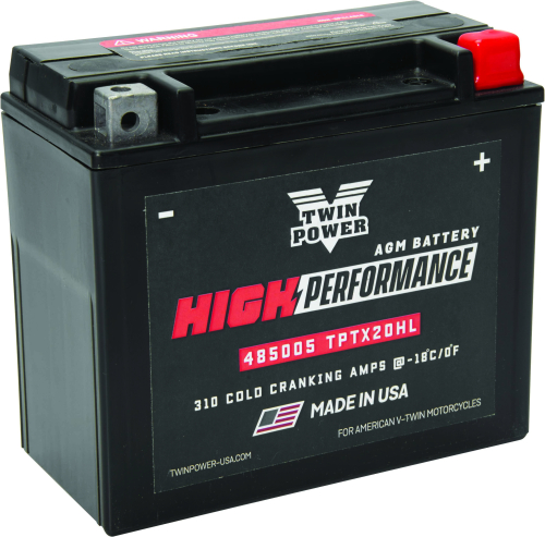Twin Power - Twin Power High Performance Factory Activated AGM Battery - TPWM720BH