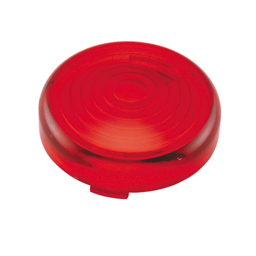 Bikers Choice - Bikers Choice Turn Signal Replacement Lenses - Circle Red - 489863