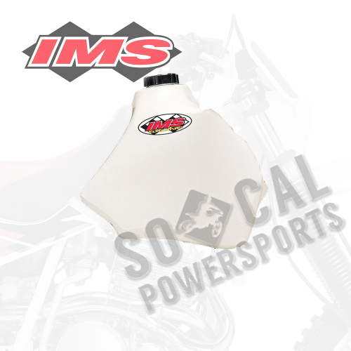 IMS - IMS Large Capacity Gas Tank - White - 4.0Gal. - 112221-W1