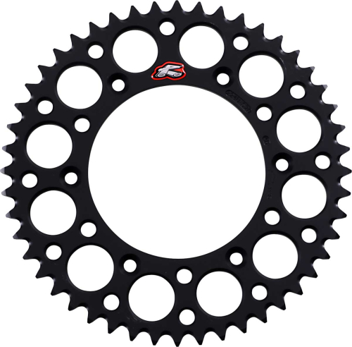 Renthal - Renthal Ultralight Rear Sprocket - Black - 48T - 224U-520-48GPBK