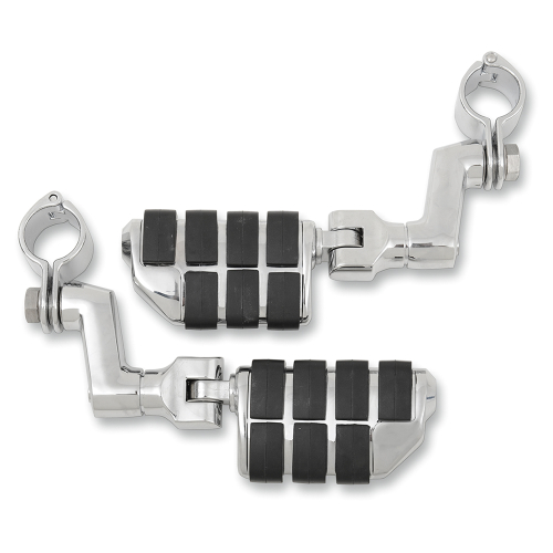 Kuryakyn - Kuryakyn Dually ISO Pegs with Offset and 1-1/4in. Magnum Quick Clamps - 7993